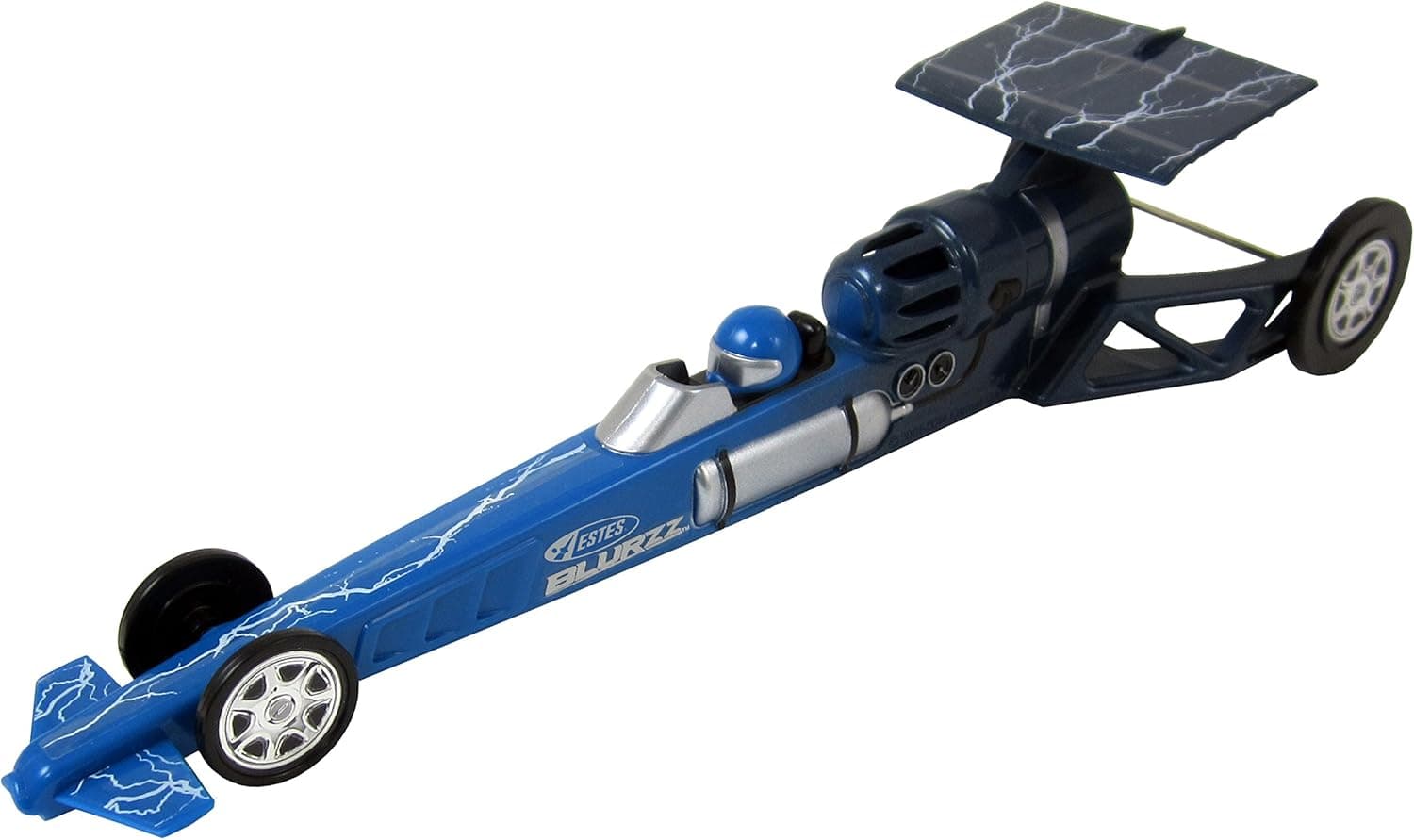 Estes Blurzz Rocket-Powered Dragster Storm Toy, Blue