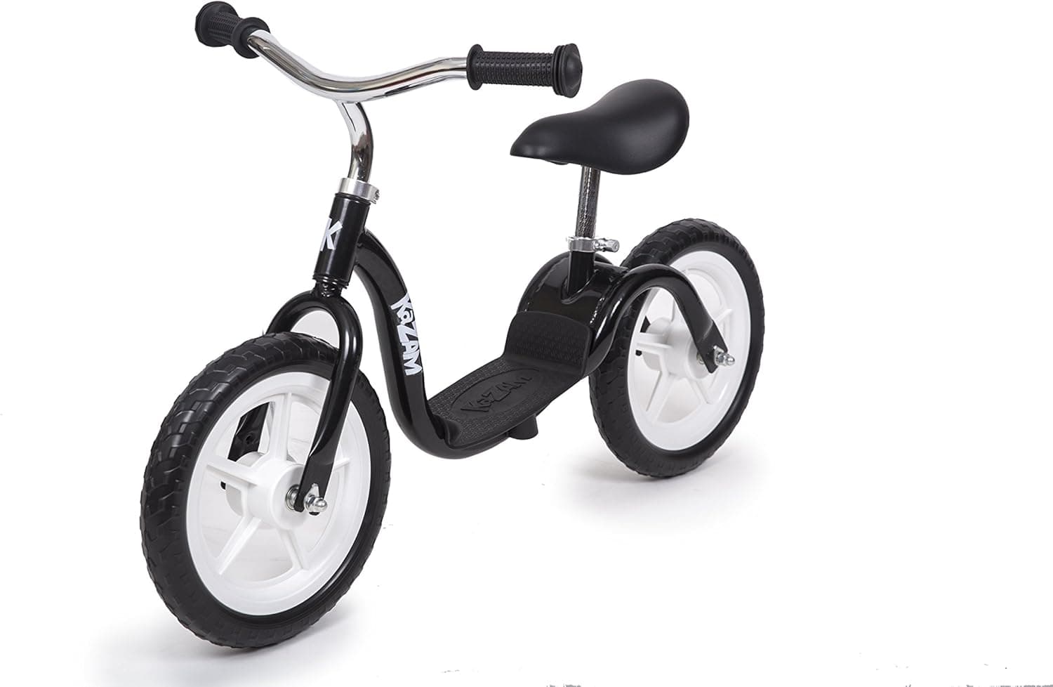 KaZAM v2e Balance Bike, Black, 12-Inch