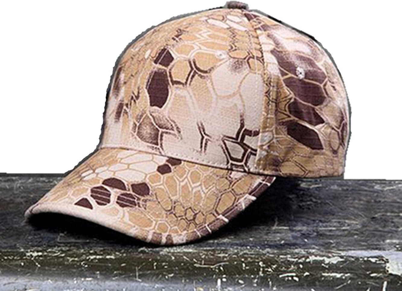 Noga Python Camouflage Hat Simplicity Outdoor Sun Hat Army Hat Woodland Camo Outdoor Tactical Cap for Fishing Hiking Hunting