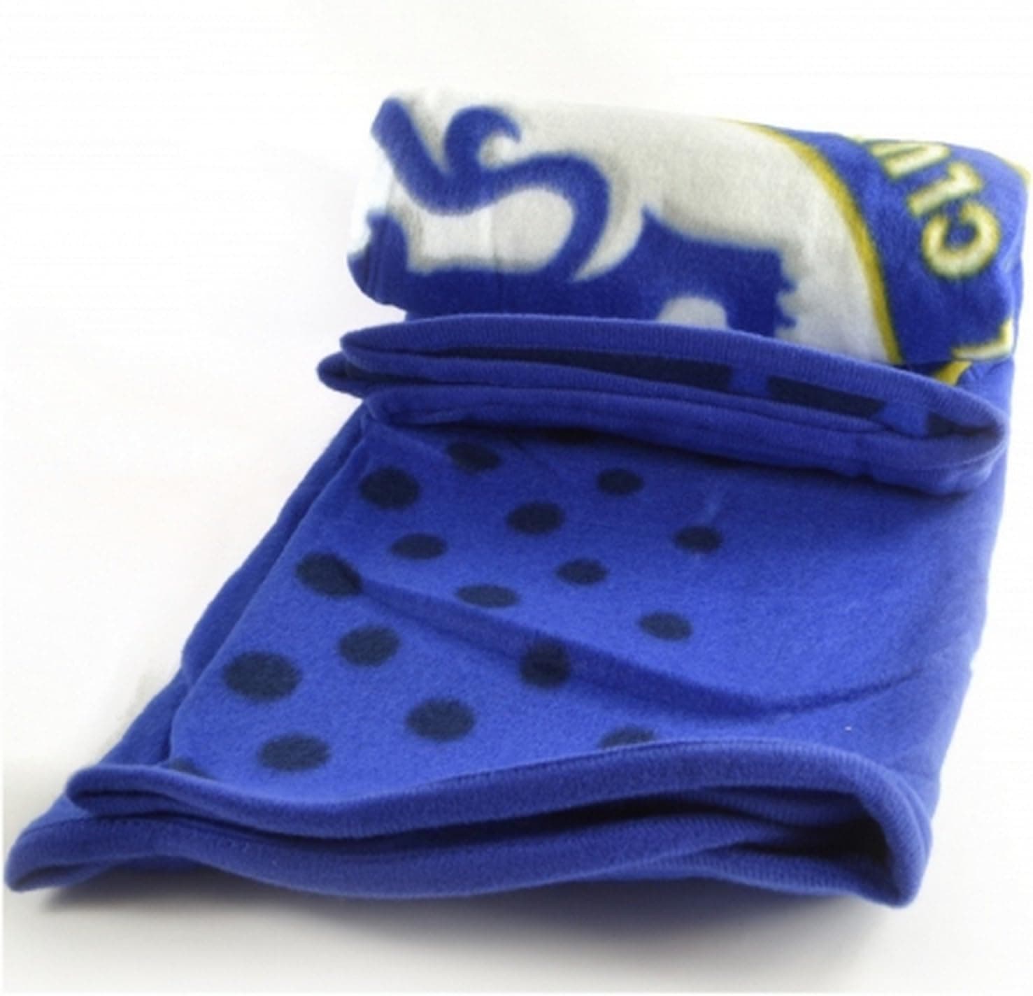 Chelsea FC Official Soccer Fade Fleece Blanket (One Size) (Blue/White)