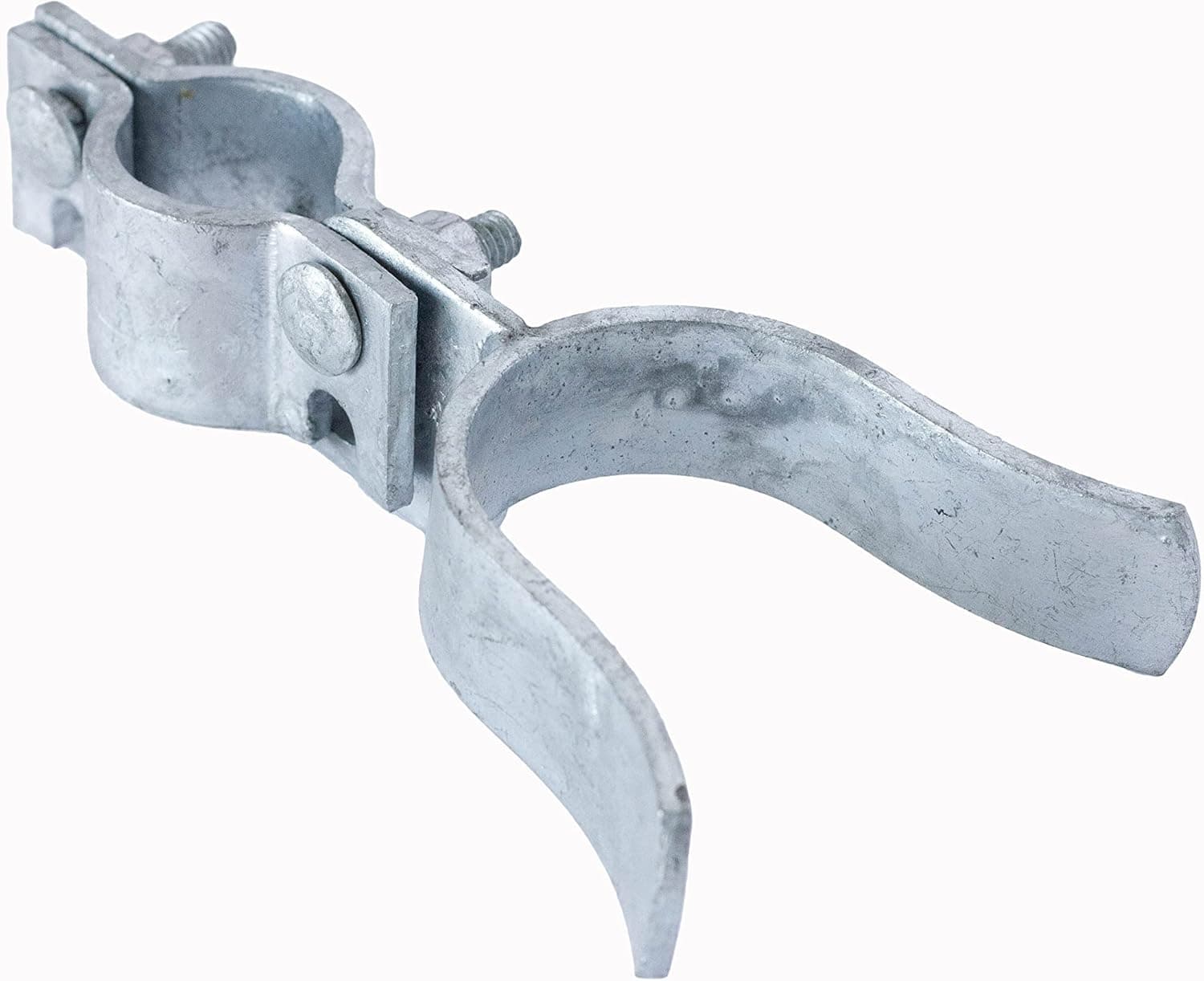 FLO Sales Chain Link Fence Gate Fork Latch - 1-3/8" Gate Frame x 1-7/8" Gate Post - Chain Link Fence Parts, Gate Latches for Metal Gates, Gate Hardware, Gate Locks for Outdoor Fences, Fence Gate Latch