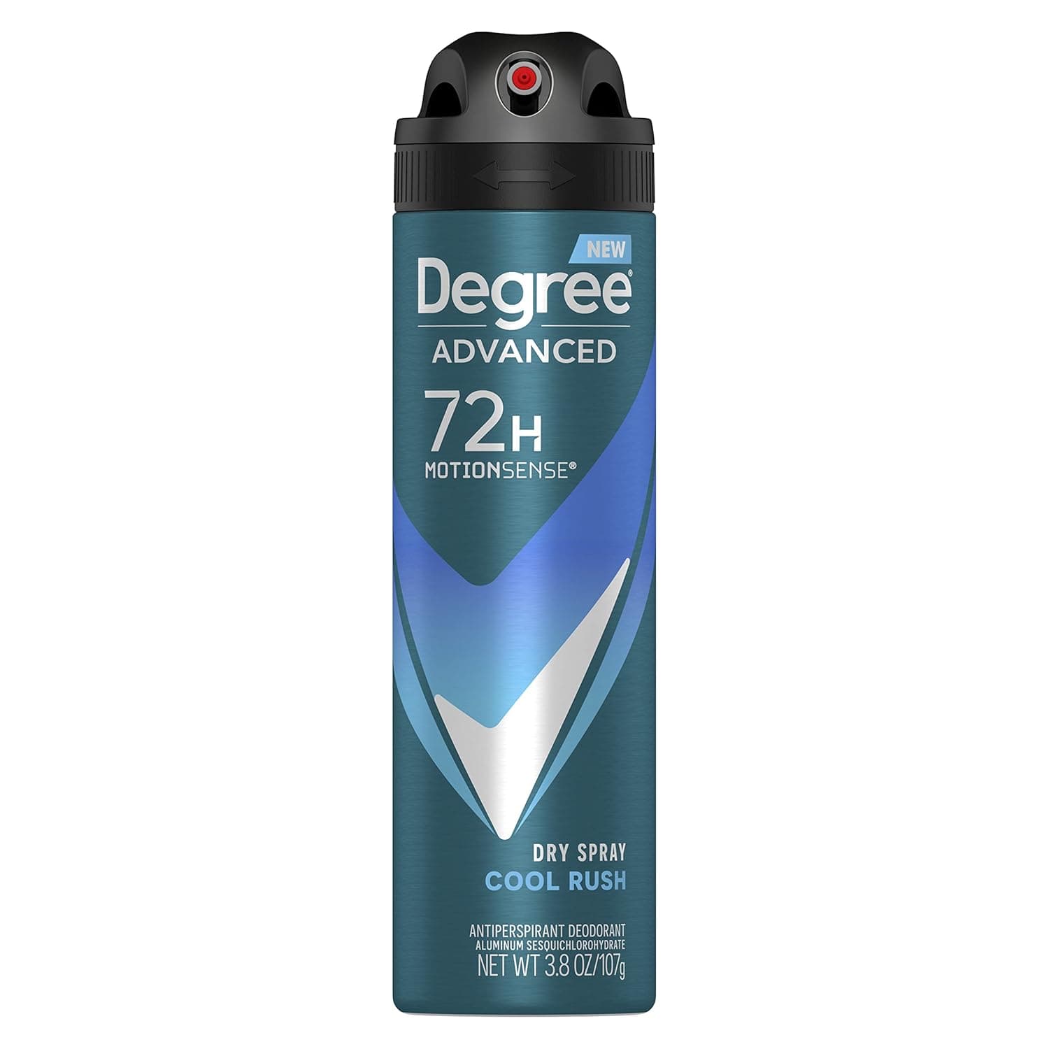Degree Men Antiperspirant Deodorant Dry Spray Cool Rush Deodorant for Men With MotionSense Technology 3.8 oz