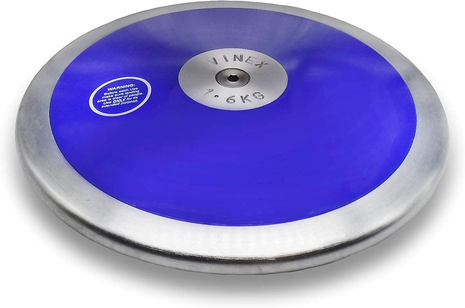 TC Blue Equinox Track and Field Discus - Discus 1.6 kg - Mens Discus - High School Discus - Boys Throwing Discus - 1.6k Intermediate/Beginner Discus - Experience The Joy of Throwing!!