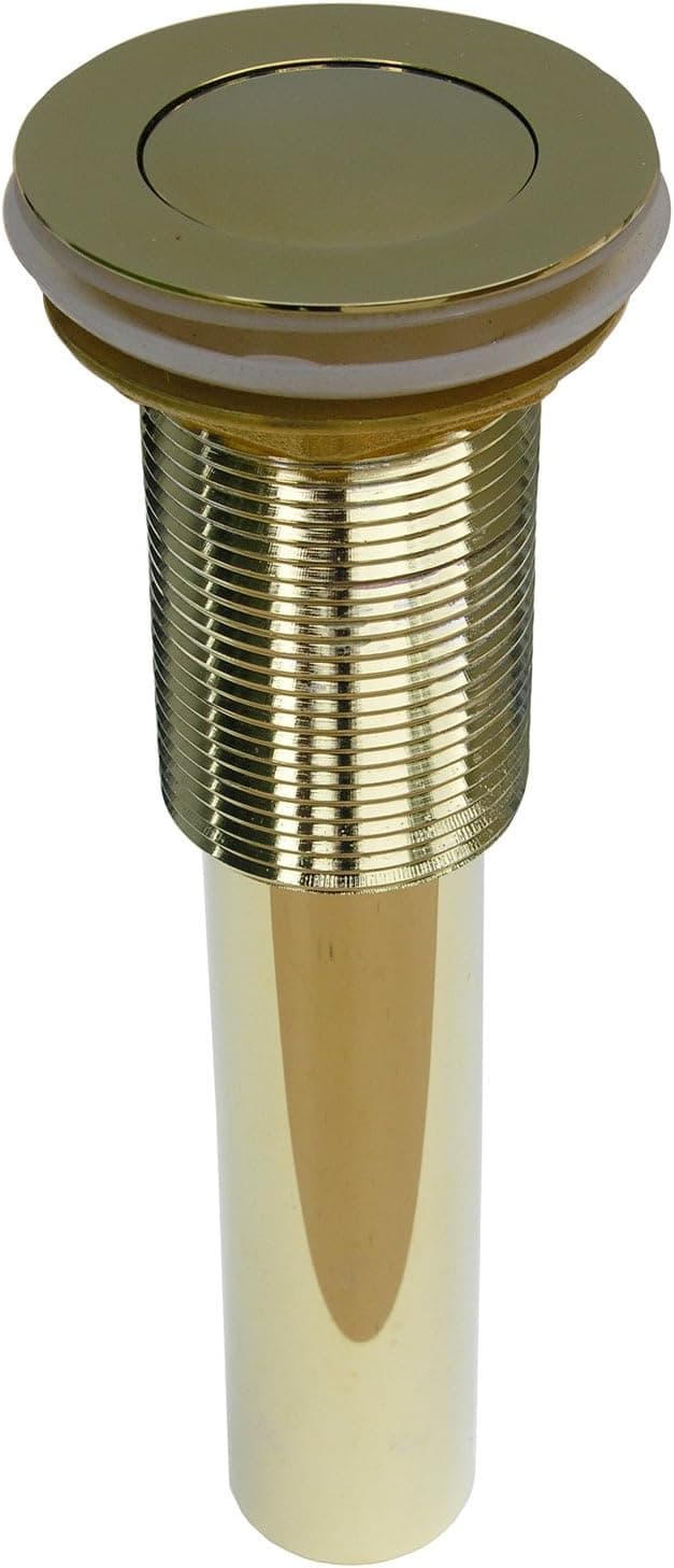 Simpatico 20107P Tip Toe Pop Up With Ports, Polished Brass Pvd