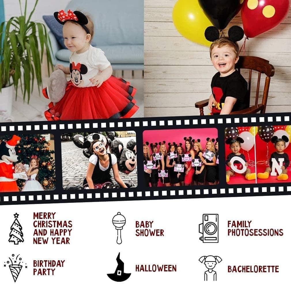 Killer's Instinct Outdoors Murine Ears for Murine Costume Women Girls for Christmas Murine Ears with Bow