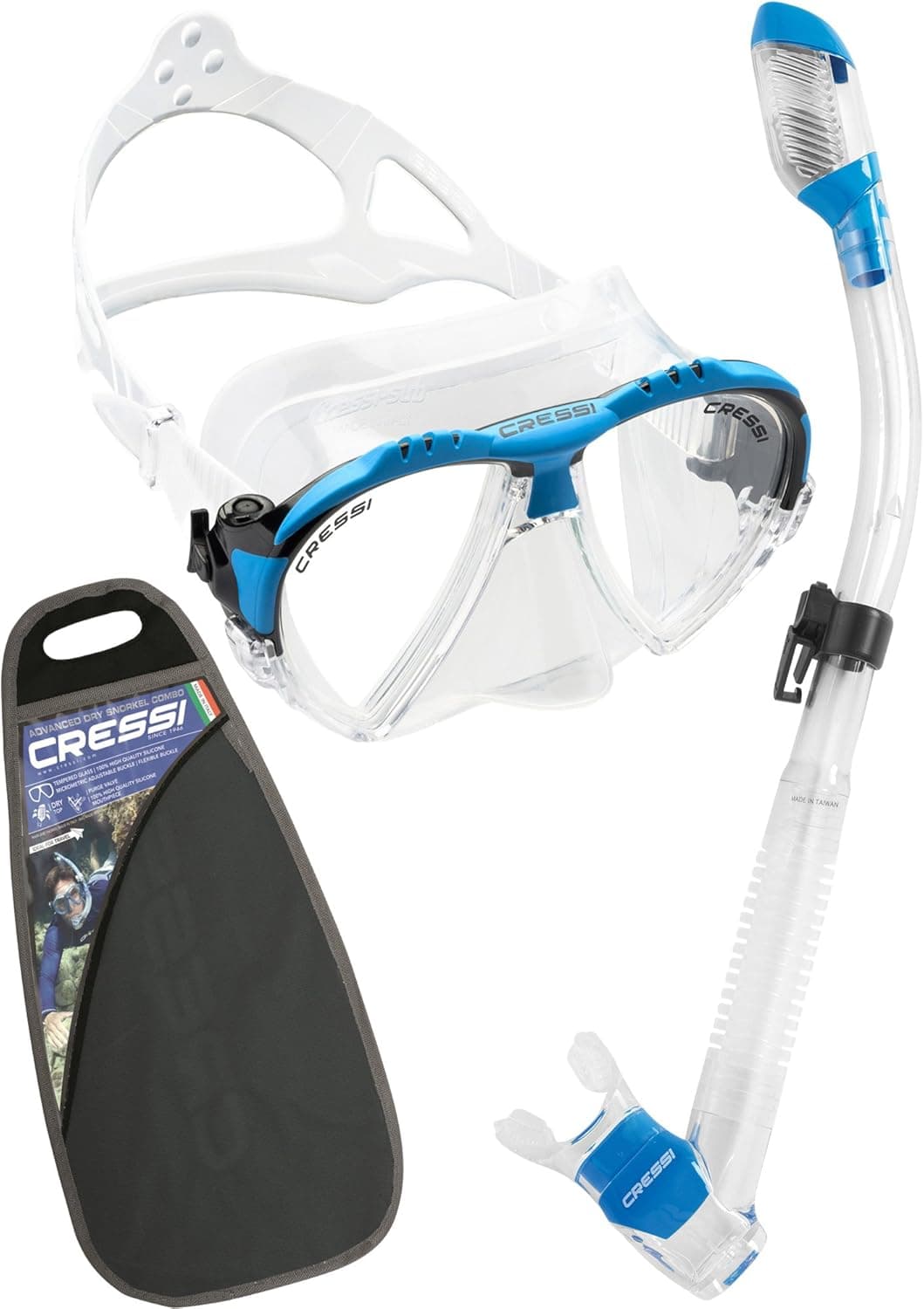 Cressi Matrix & Supernova Dry, Clear/Yellow [DUPLICATE]