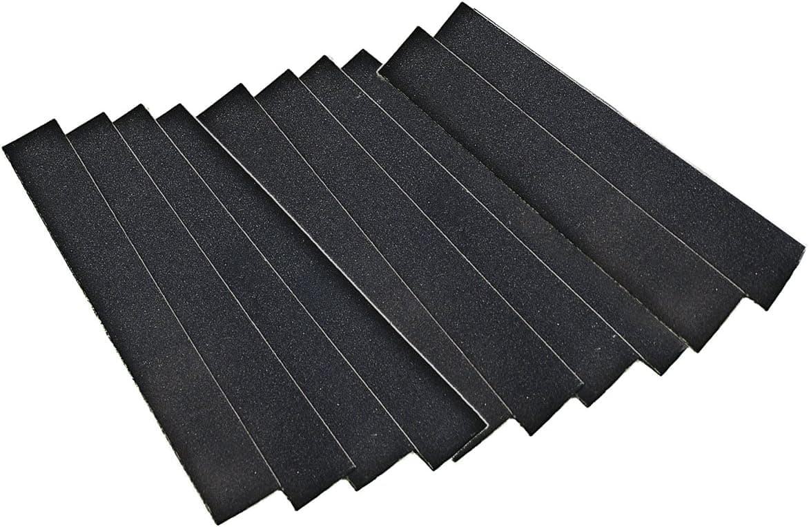 Zona 37-765 Cloth Backed Sand Paper 1-Inch Wide X 11-Inch Long, 400 Grit, 10-Pack