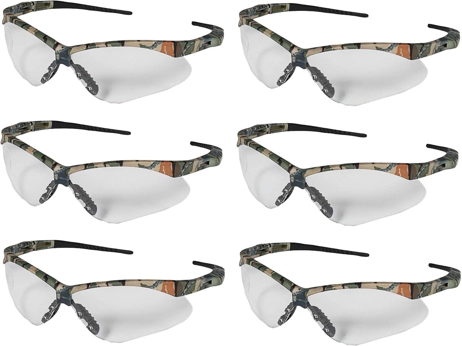 KLEENGUARD (Formerly Jackson Safety V30 Nemesis Safety Glasses/Sunglasses (6 Pair)