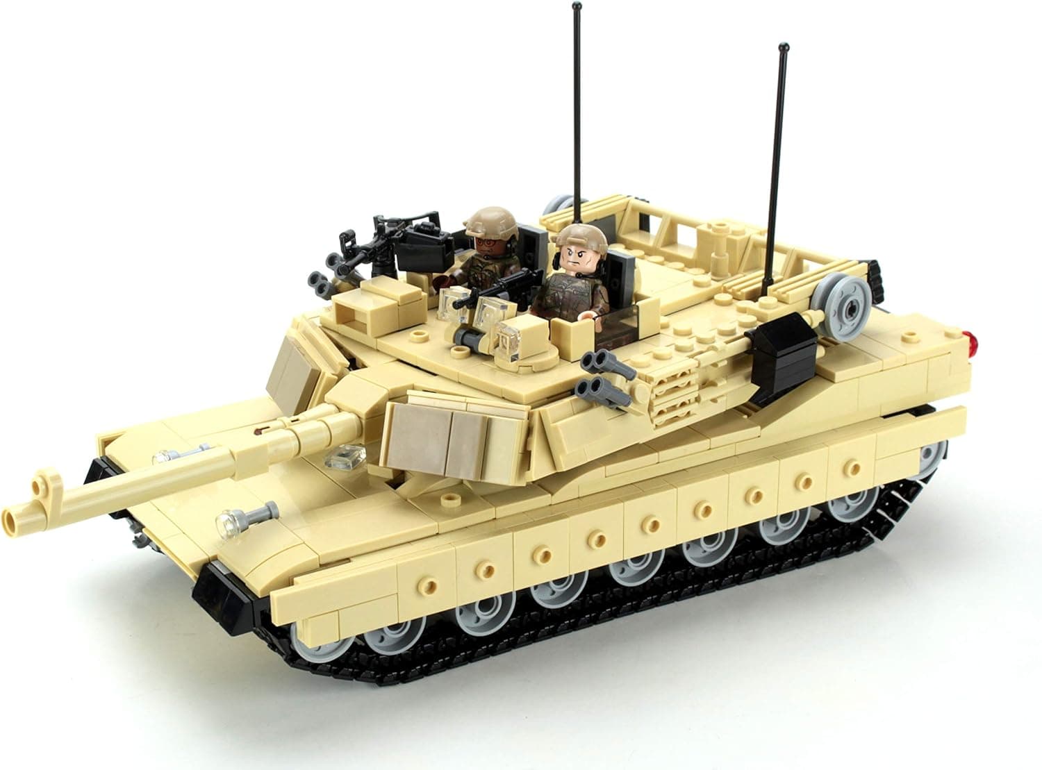 Battle Brick Ultra M1a2 Abrams Main Battle Tank Custom Set