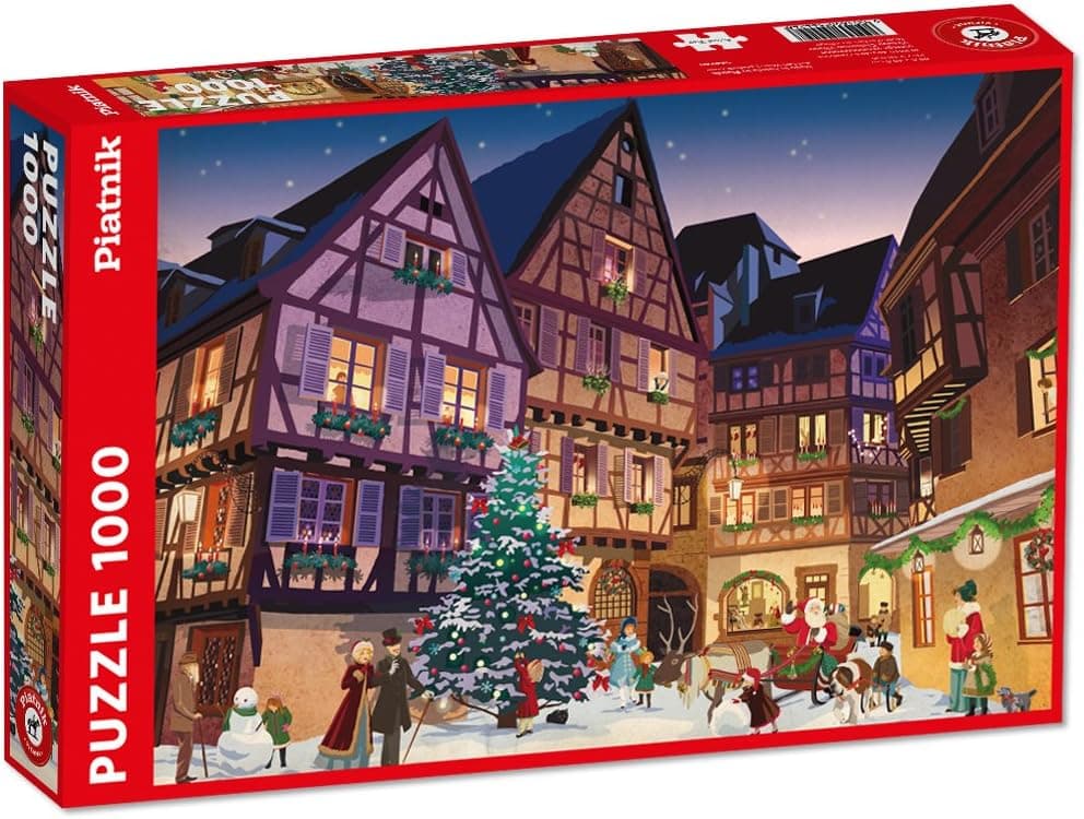 Piatnik "Vintage Christmas Village Puzzle Jigsaw (1000 Piece)