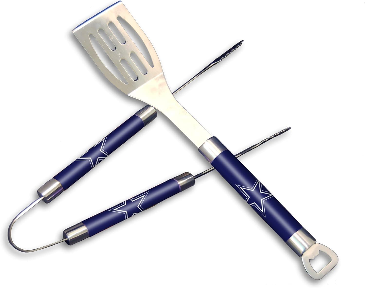 NFL Dallas Cowboys Barbeque Tongs and Spatula Set