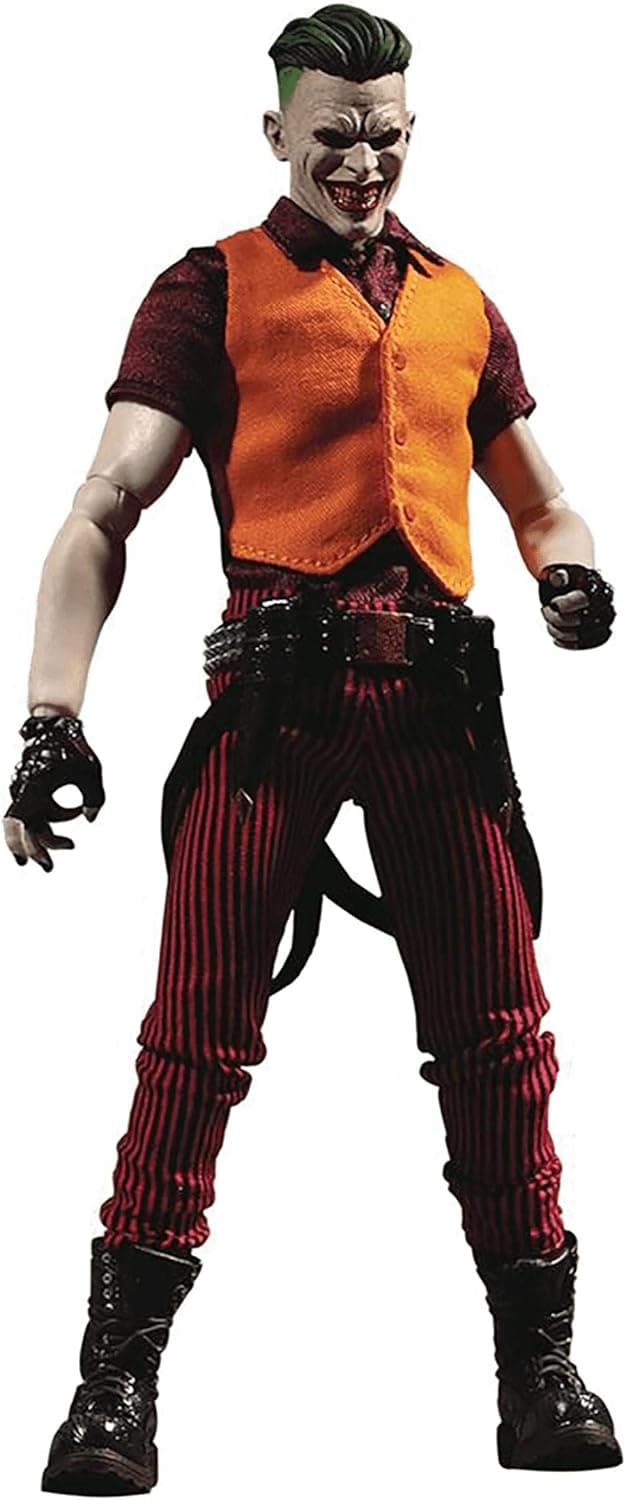 Mezco APR188799 Toys One: 12 Collective: DC The Joker Clown Prince of Crime Edition Action Figure