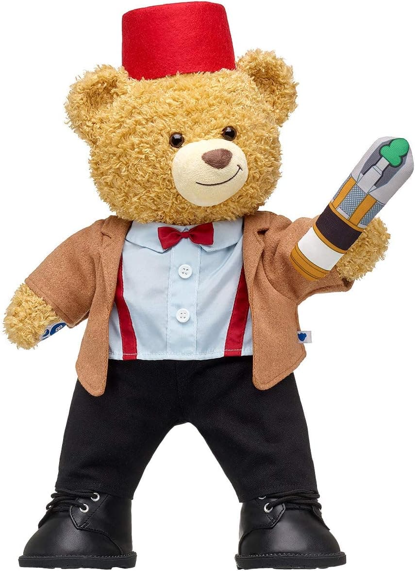 Build A Bear Workshop Online Exclusive Doctor Who Bear Eleventh Doctor Gift Set