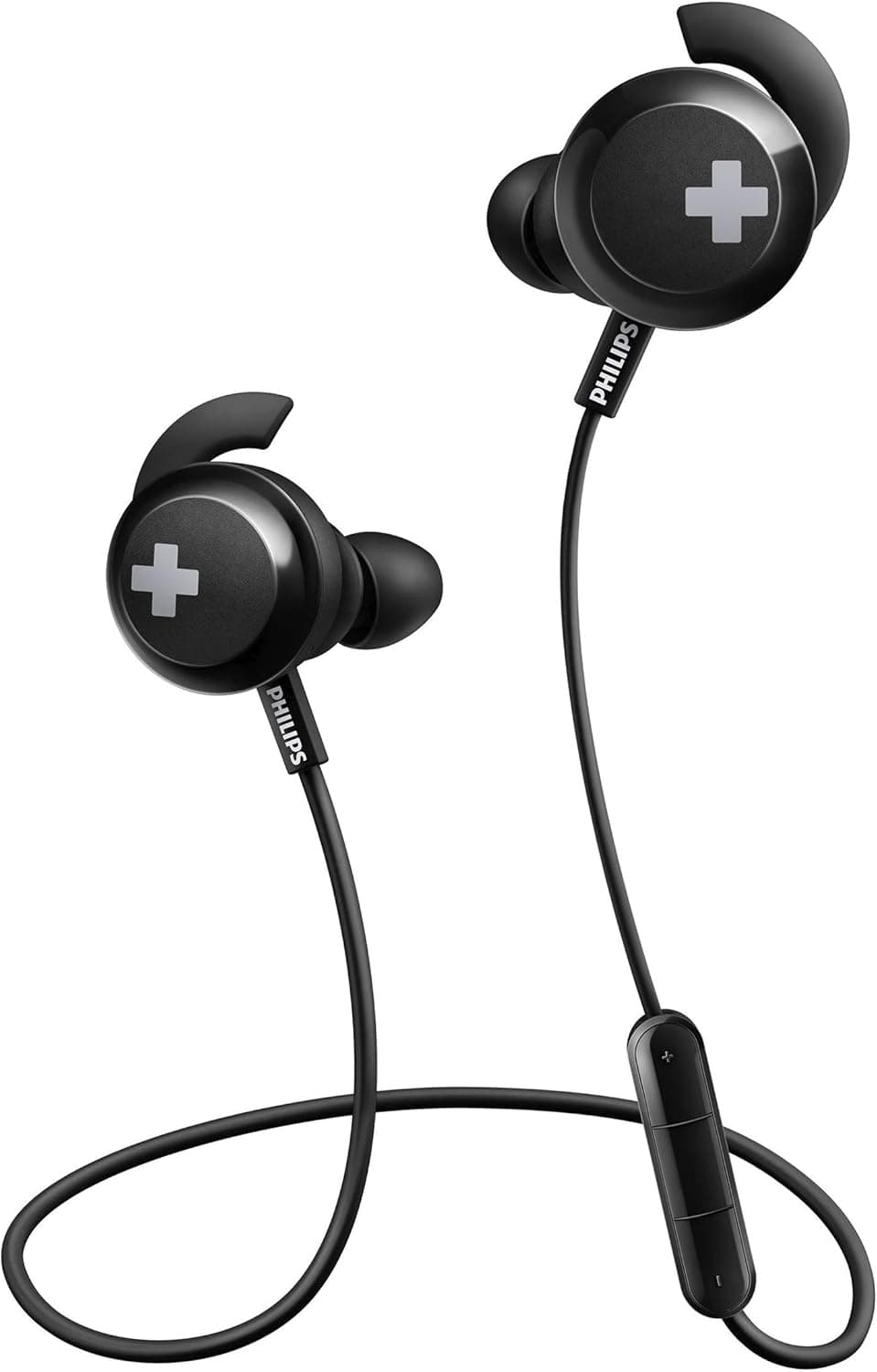 Philips BASS+ Bluetooth Earphones with Mic - Black (SHB4305BK/27)