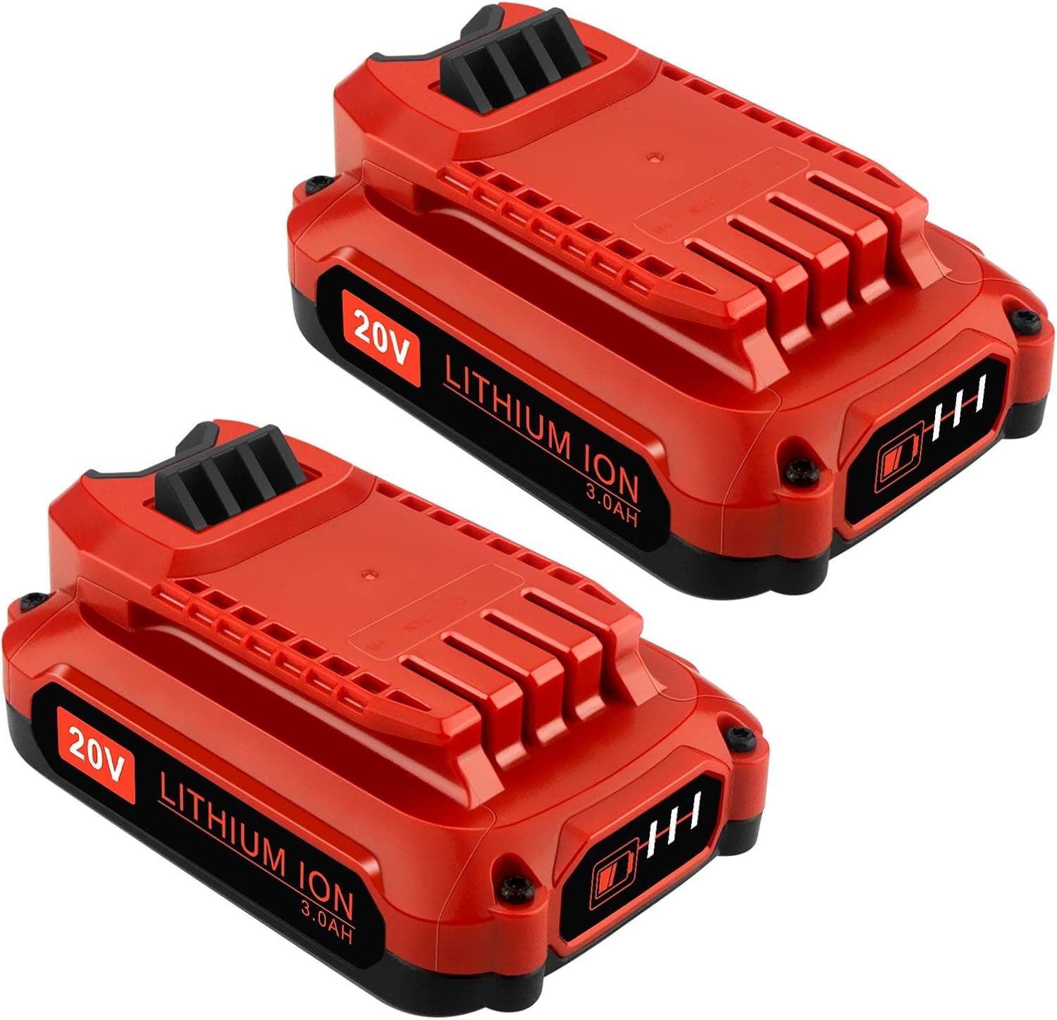 ADVTRONICS 2 Pack 20V 3.0Ah CMCB202 Replacement Battery Compatible with Craftsman 20V CMCB202 CMCB204 Battery for 20V Craftsman V20 Series Tools (NOT for Craftsman 20V Bolt-On & DieHard Series)