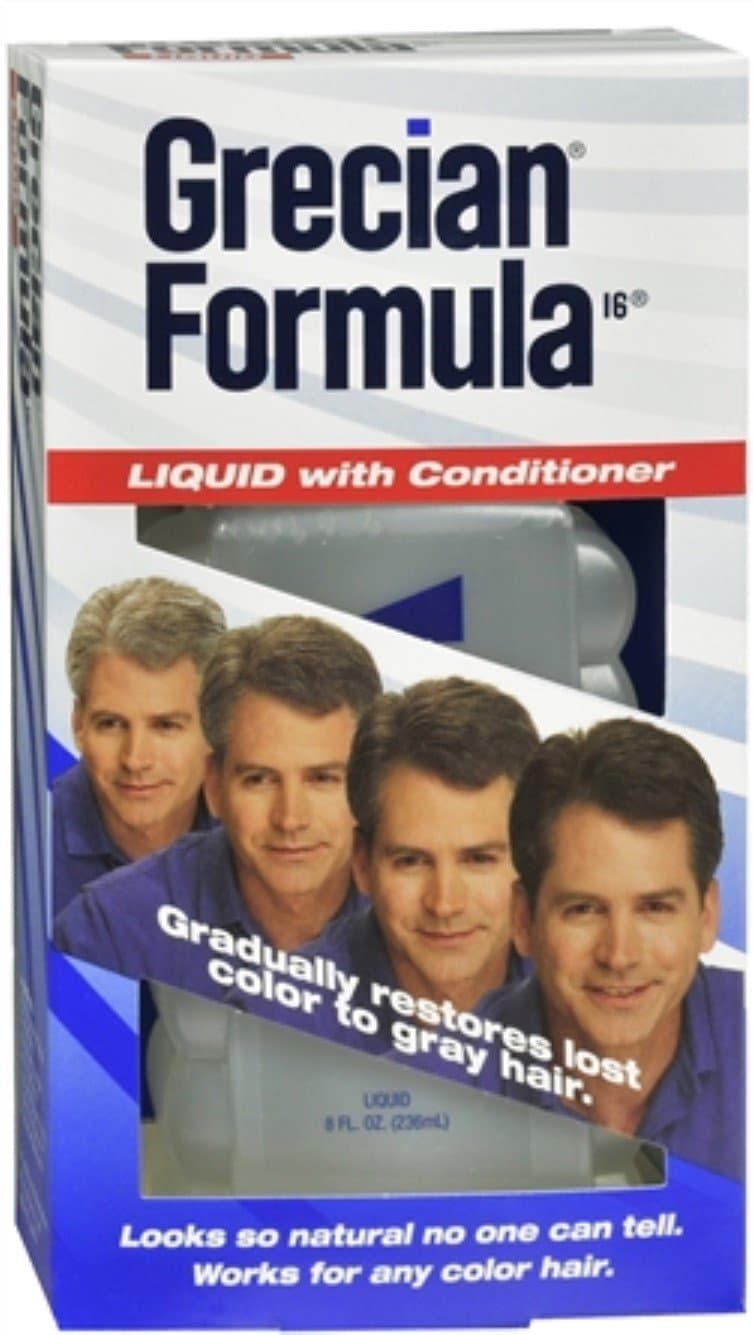 GRECIAN Formula 16 Liquid With Conditioner 8 oz (Pack of 5)