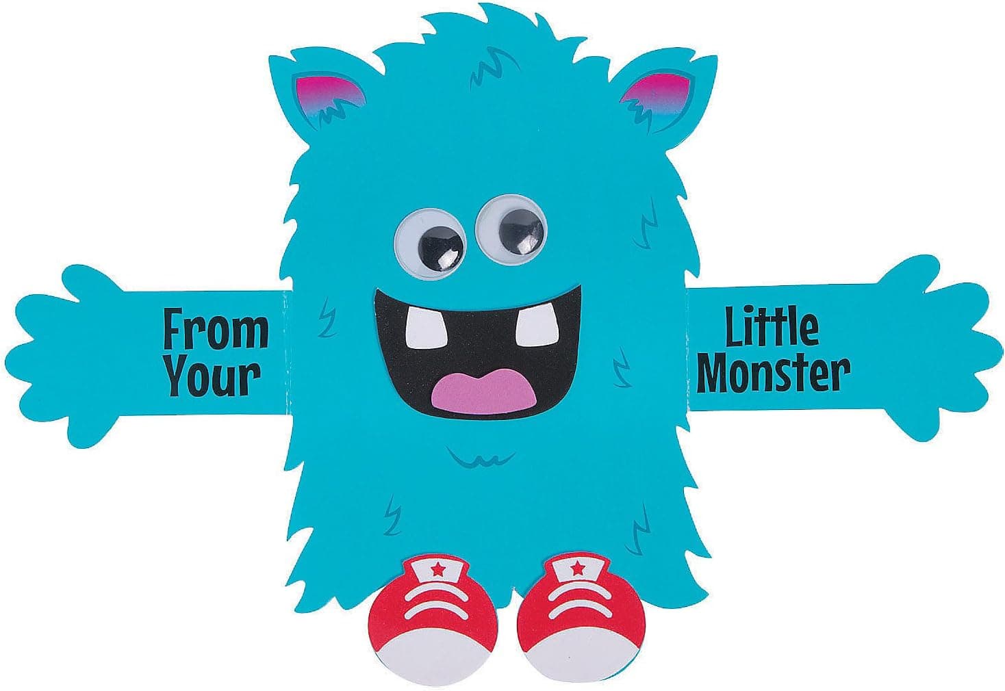 Father's Day Little Monster Craft Kit -12 - Crafts for Kids and Fun Home Activities