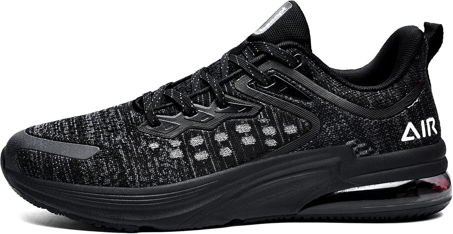 SURKING Men's Air Athletic Running Tennis Shoes Fashion Trail Sport Gym Jogging Walking Fitness Sneaker US 7-12.5