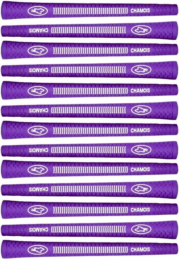 Avon Chamois Golf Grip Bundle (13 Piece), Jumbo, Purple