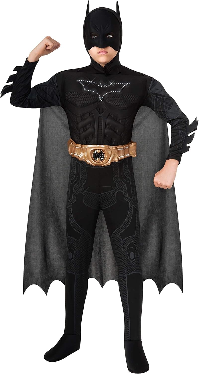 Batman Dark Knight Rises Child's Deluxe Light-Up Batman Costume with Mask and Cape