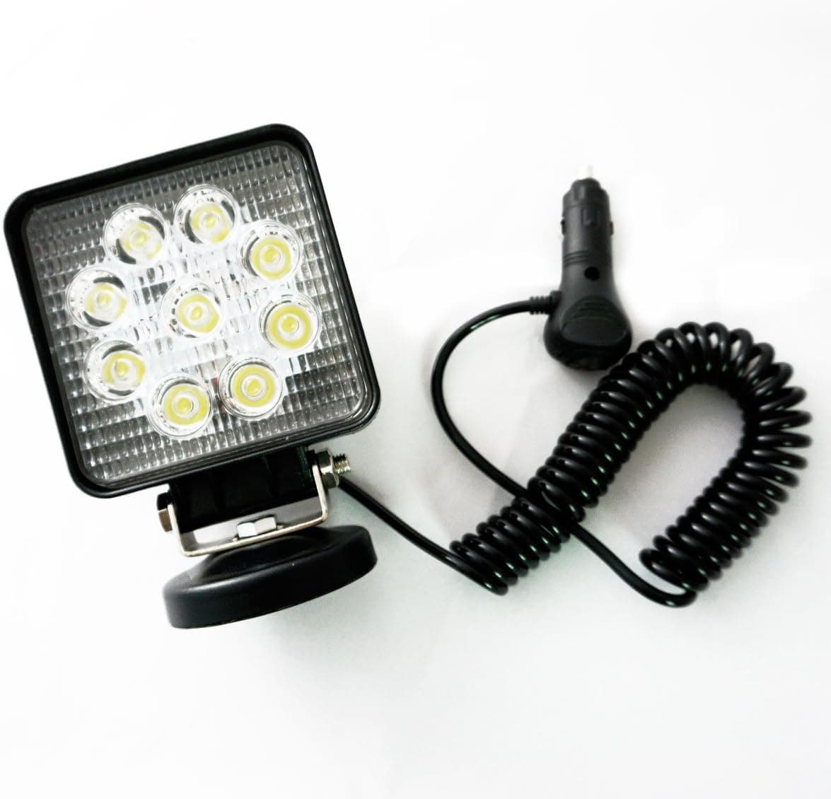 27W LED Floodlight Work Light Lamp Waterproof Outdoor Security Lamp Offroad Flood Beam Lamp Square Floodlight Handing Truck Boat Bar 12V 24V Emergency Lights for Camping