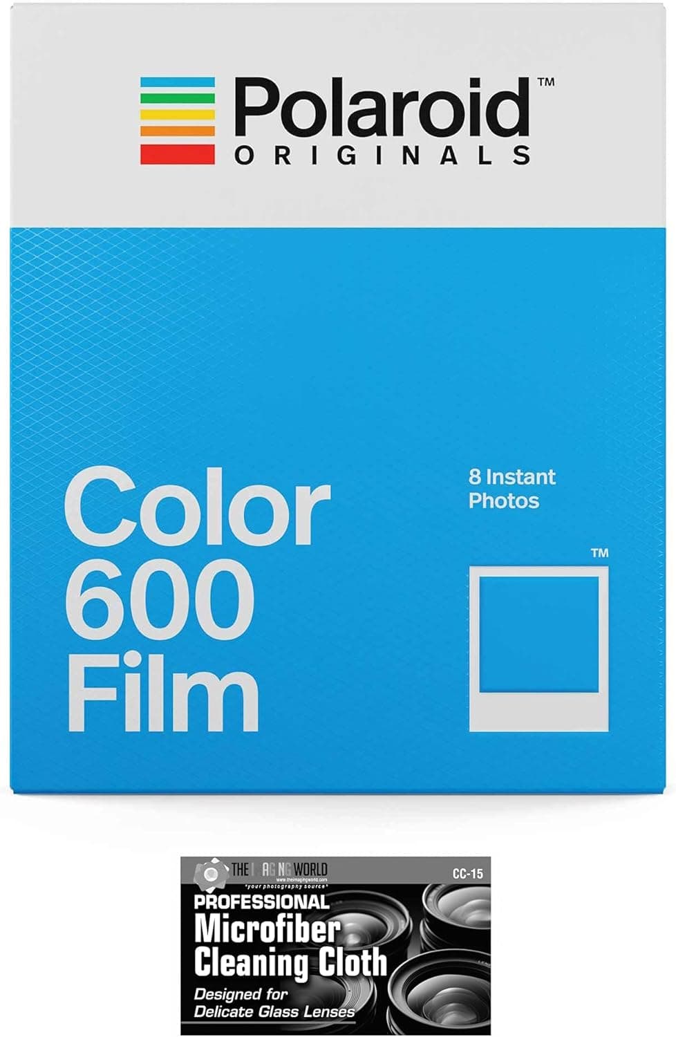 Impossible/Polaroid Instant Color Film for Polaroid 600 Cameras - 1 Pack