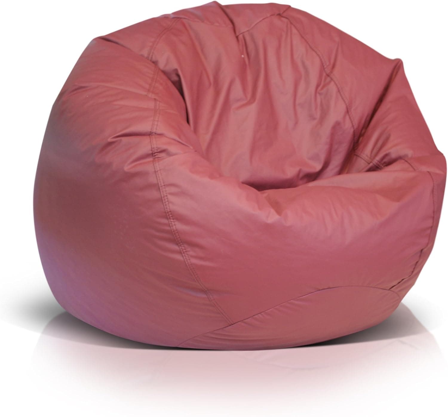 American Furniture Alliance Fun Factory Classic Jumbo Bean Bag, Burgundy