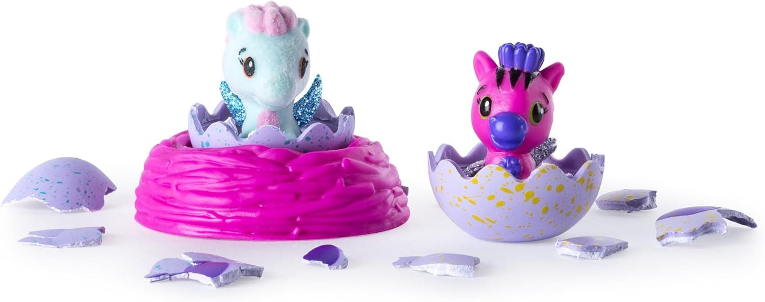 Hatchimals CollEGGtibles Season 1 2-Pack + Nest