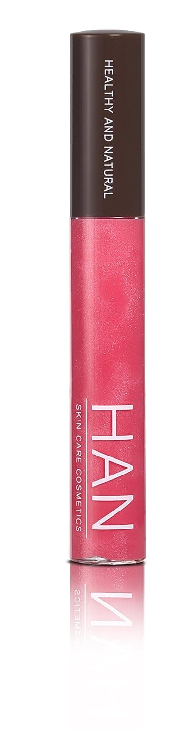 HAN Skin Care Cosmetics 100% Natural Lip Gloss, Pink Lemonade