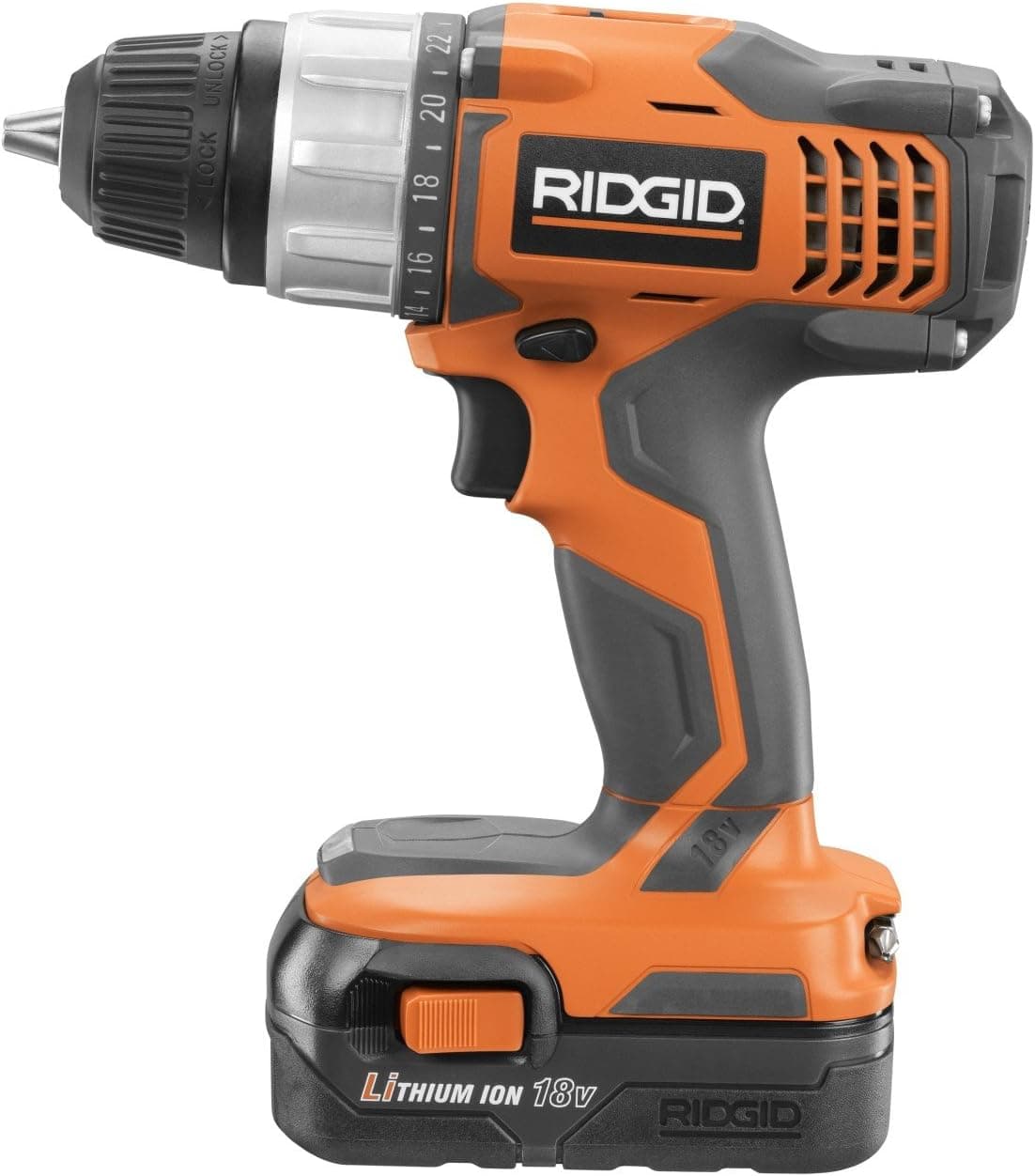 Ridgid R86007 18V Compact Lithium Ion Drill