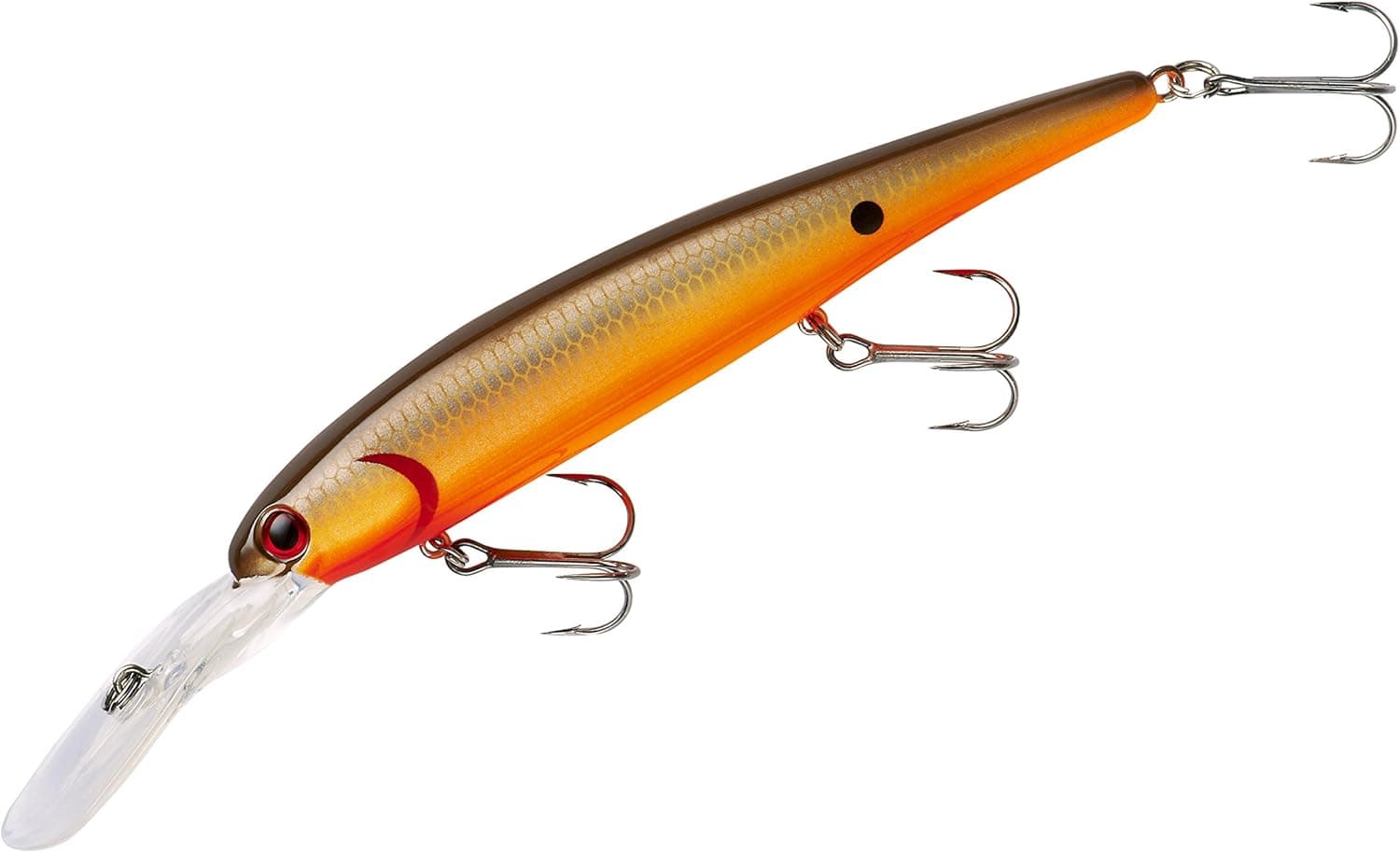 Bandit Walleye Minnow Jerkbait Fishing Lure, Deep (Trolls to 27")