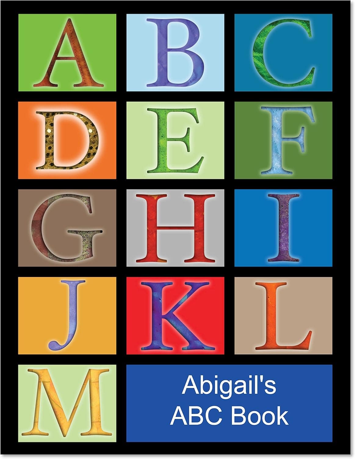 Personalized African American ABC Book with Customized Kid’s Name, Hair Color, Gender, and More | First Time Books