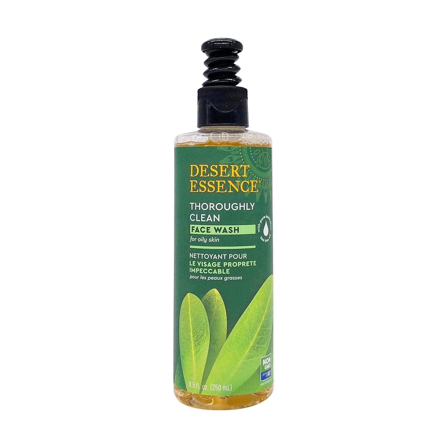 Desert Essence Thoroughly Clean Face Wash, 8.5 Fl Oz Bottle