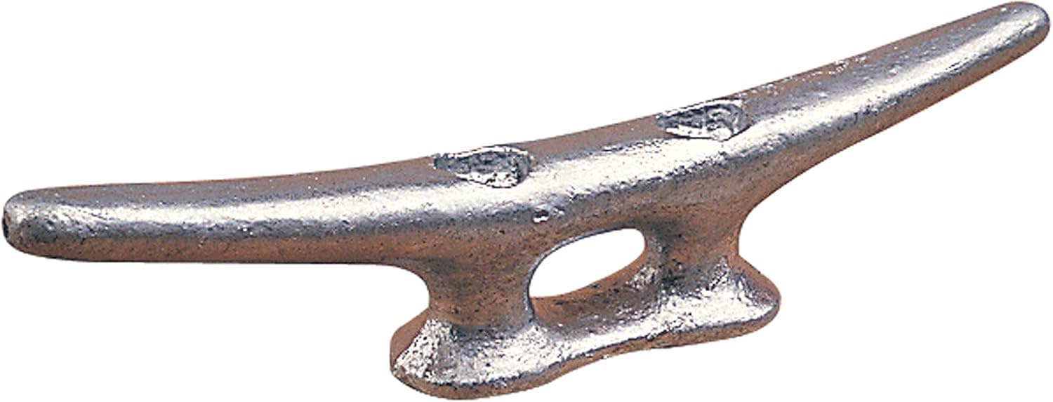 Sea-Dog 040106 Flat Head Open-Base Iron Cleat - 6"