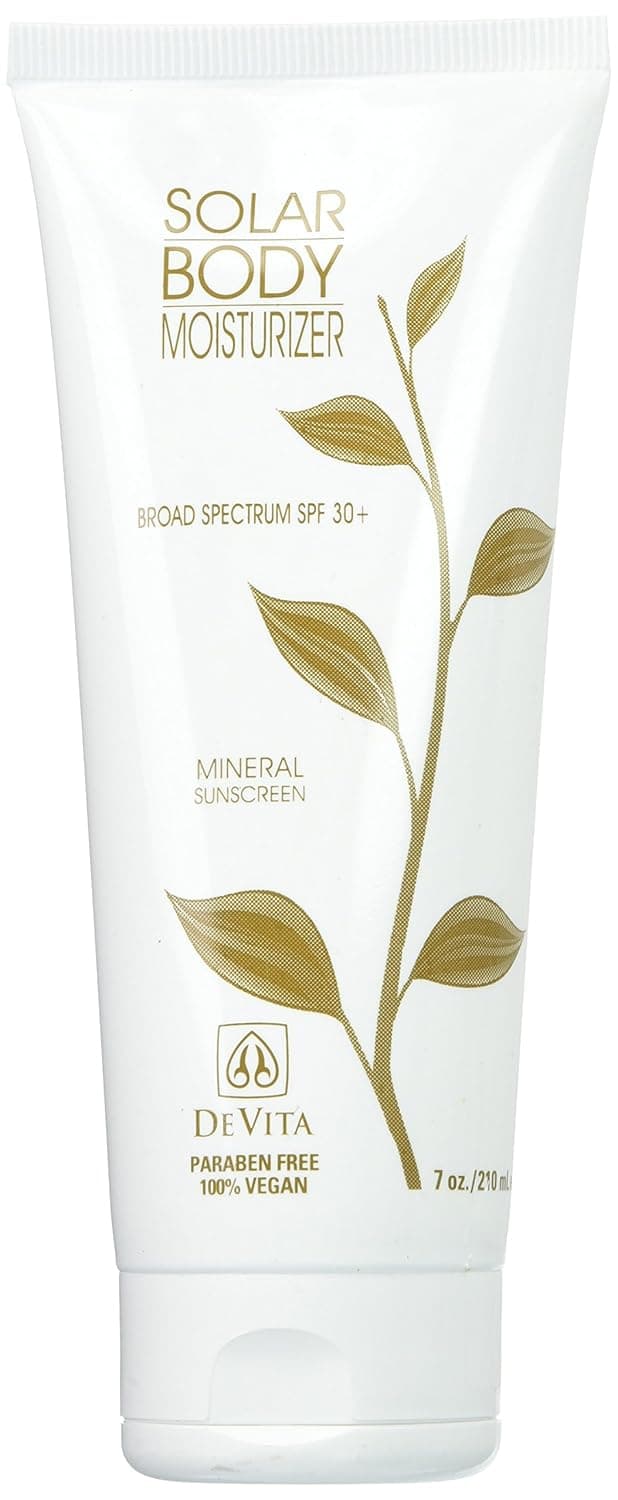 DeVita Natural Skin Care Solar Body Moisturizer Broad Spectrum SPF 30 7 oz.