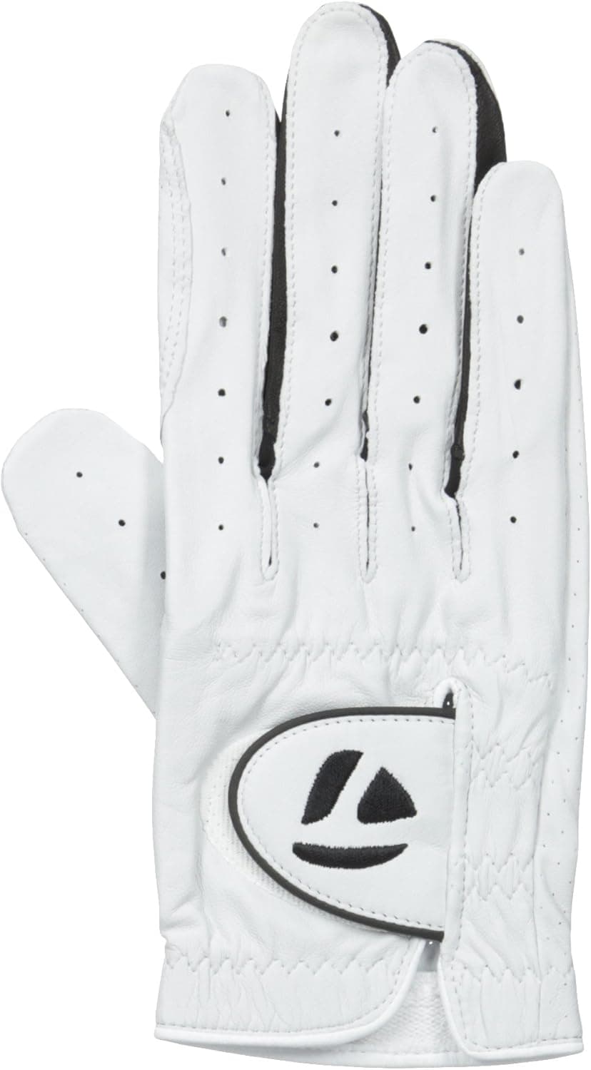 TaylorMade Targa White/Black Golf Glove