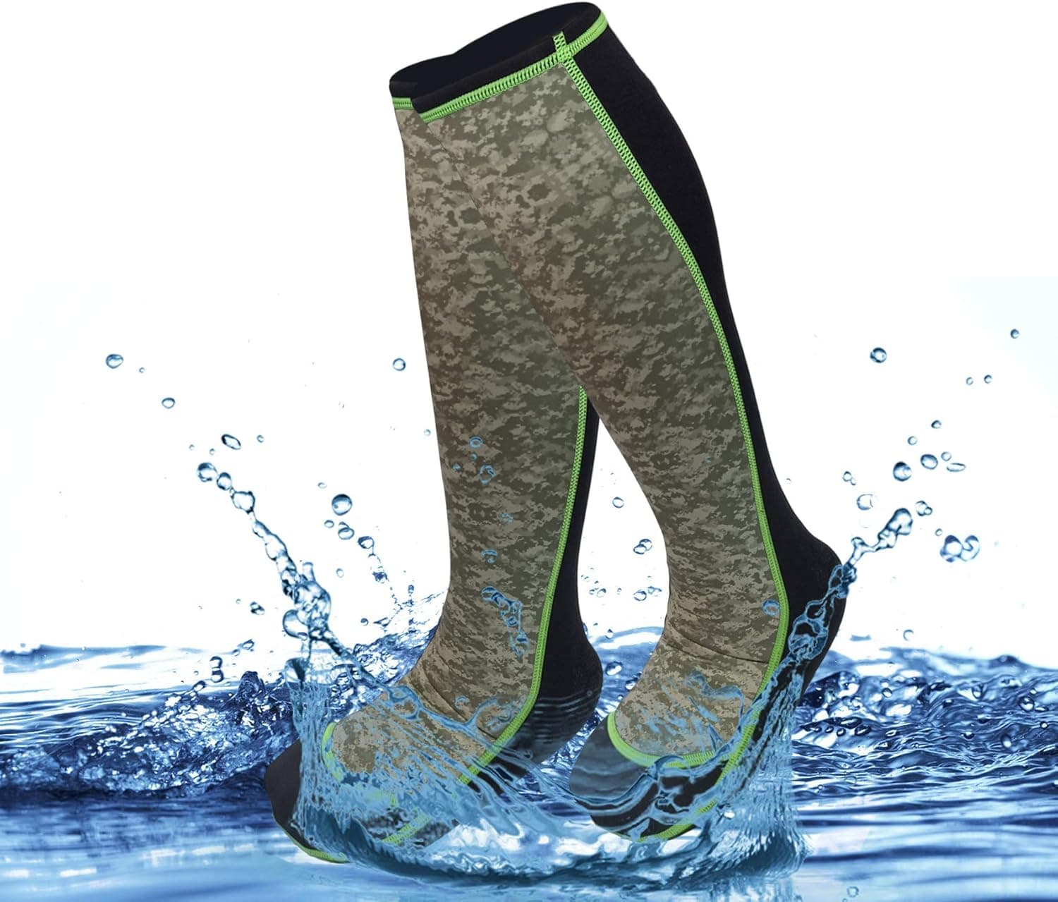 Riverruns Wading Socks, Neoprene Fishing Wader Socks for Men and Women Outdoor Fishing, Surfing, Wakeboarding