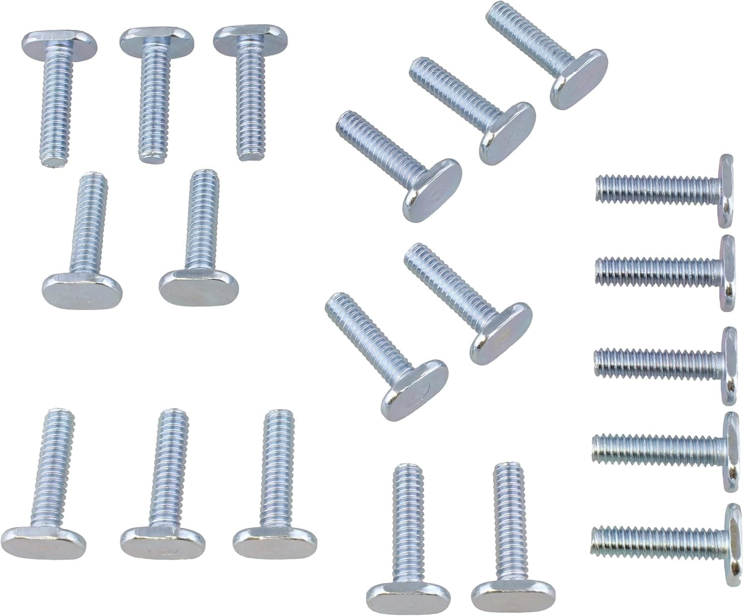 DCT Tee Bolt Set – 20 Pack 1in T Bolts for Woodworking, T Track Bolts Jig Bolts, 1/4in 20 Thread T Bolt