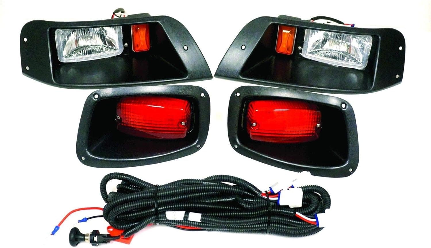 3G Basic Light Kit with LED Tail Lights for EZGO TXT Golf Carts 1996-2013