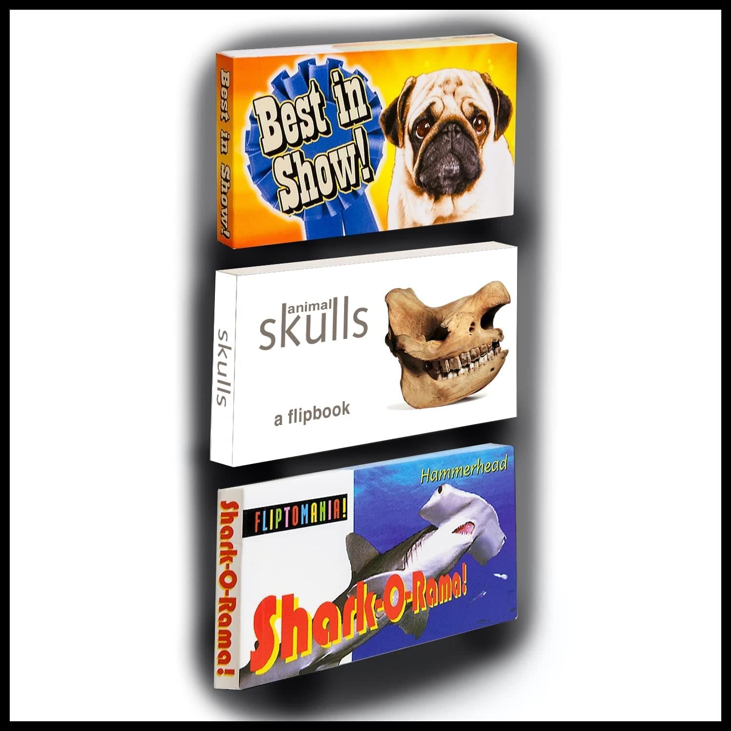 Fliptomania Wild and Wacky Animal Flipbooks 3 Pack