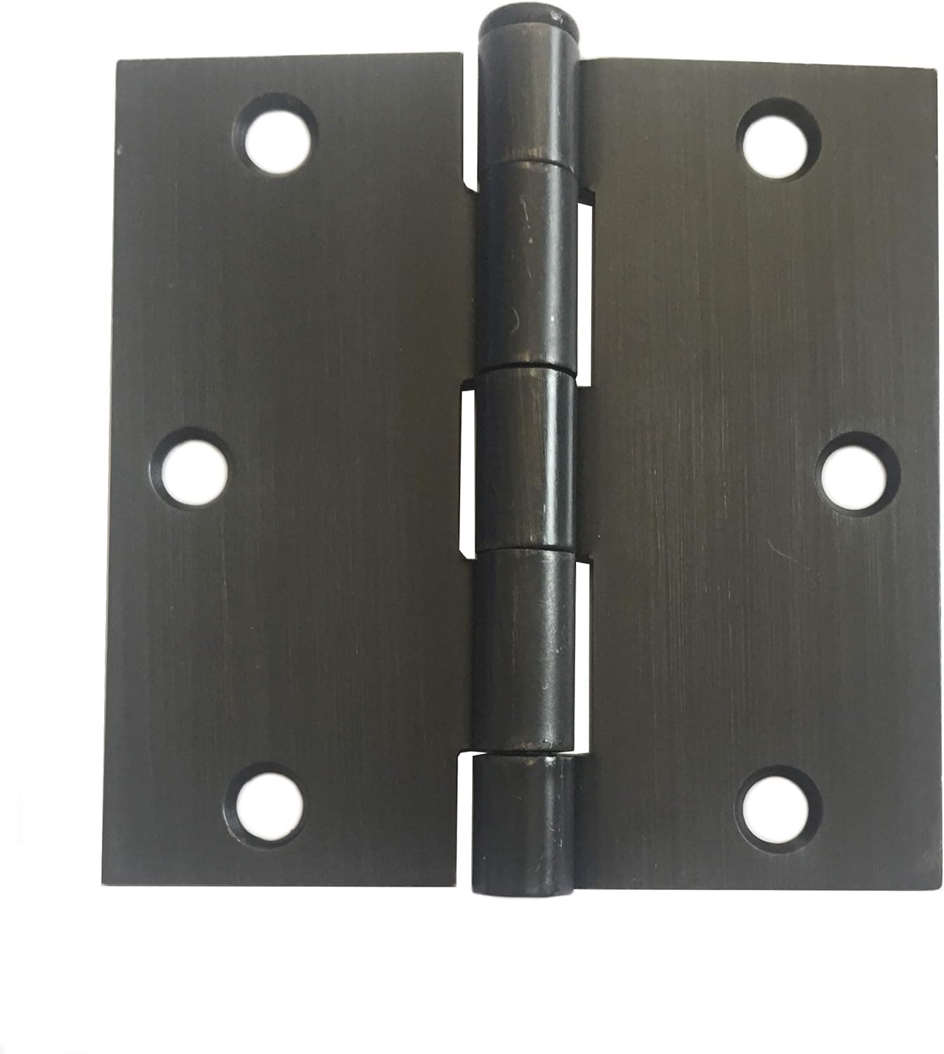 Colester Direct 3.5" x3.5" Door Hinge with Square Corner Radius (24, Oil Rubbed Bronze)