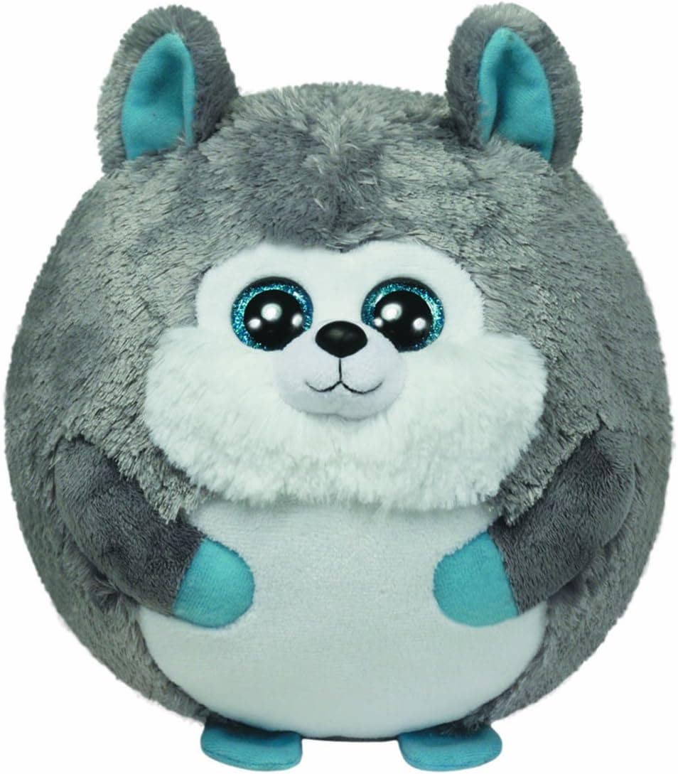 TY Beanie Ballz Yukon Husky Plush