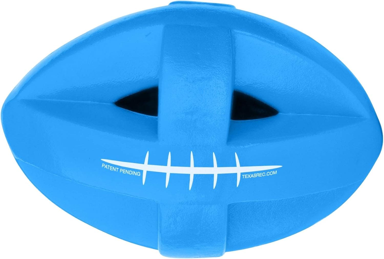 Texas Rec 7.5" Bahama Blue Super Soft Galaxy Football Floating Swimming Pool Toy