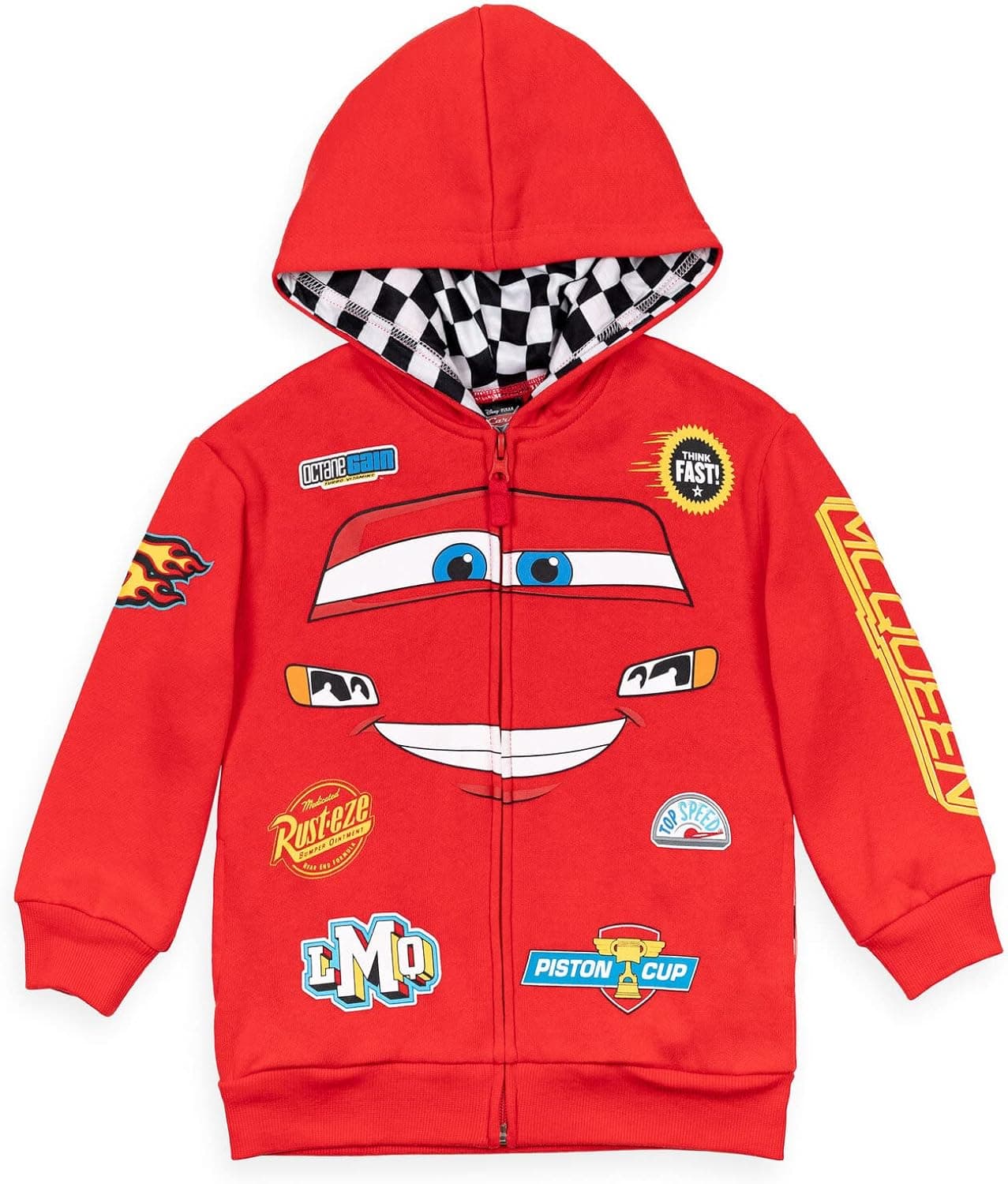 Disney Pixar Cars Incredibles Winnie The Pooh Zip Up Cosplay Hoodie Infant to Toddler