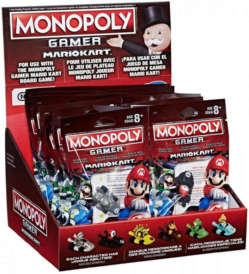Hasbro Gaming Monopoly Gamer Mario Kart Power Pack
