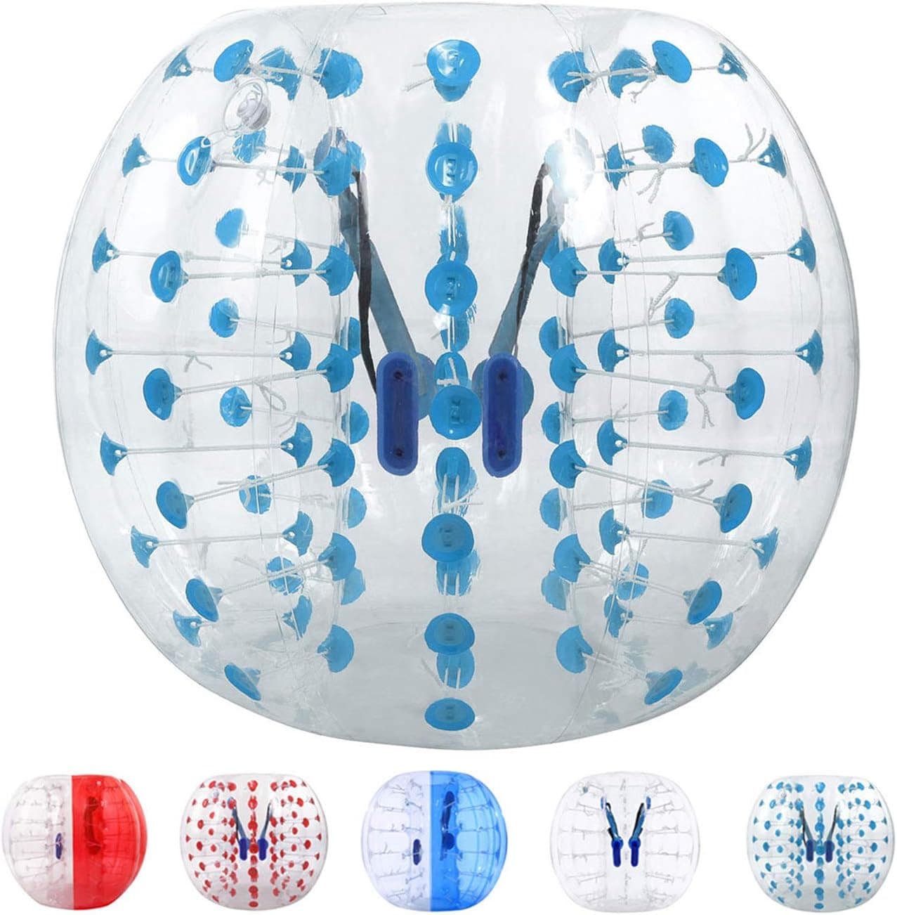 YUEBO Bumper Bubble Soccer Balls for Teens/Adults, Body Zorb Ball Dia 4FT/5FT(1.2m/1.5m) 1 Pack