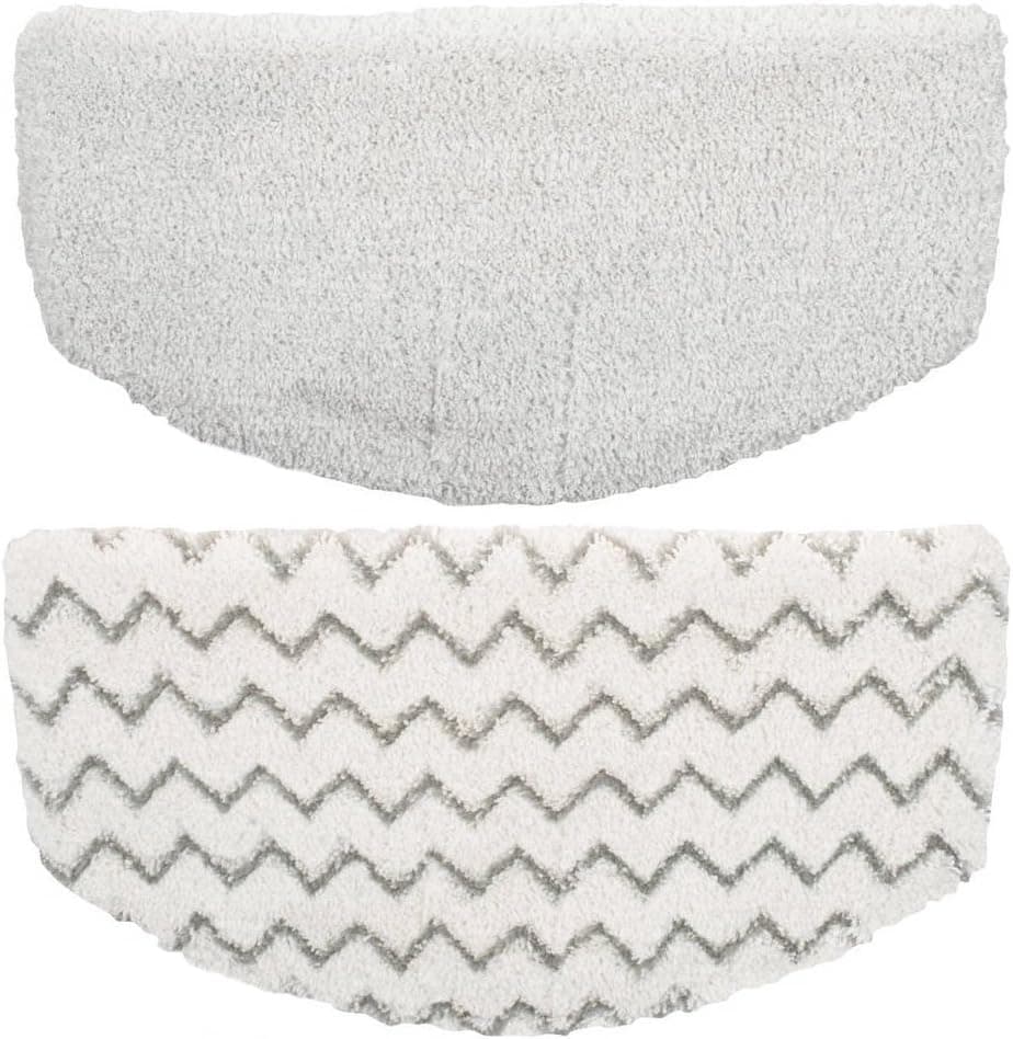 Washable Microfiber Mop Pads Replacement for Bissell Powerfresh 1940 Series Steam Mop (2 Packs)