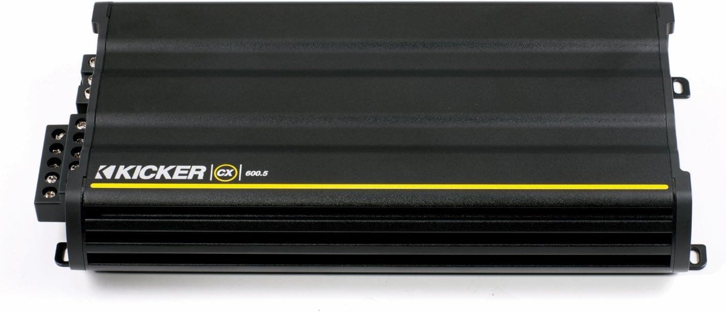 Kicker CX-Series 600 Watt 5-Channel Amplifier 12CX6005