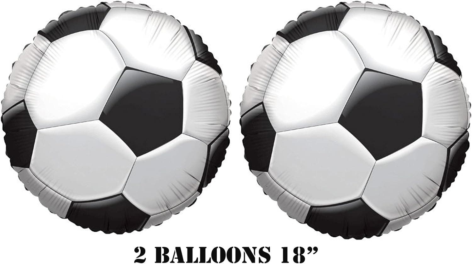 Kaleidoscope Soccer Balloons 18" (2 Balloons)