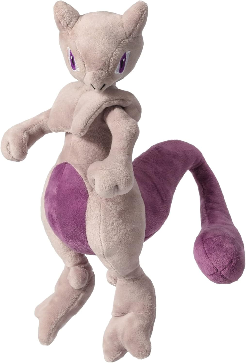 12 Inch Mew Plush Toy, Anime Cute Mew Plush Toy Stuffed Animal Doll Cartoon Plushie Toys for Kids and Game Fans